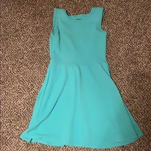 Turquoise dress